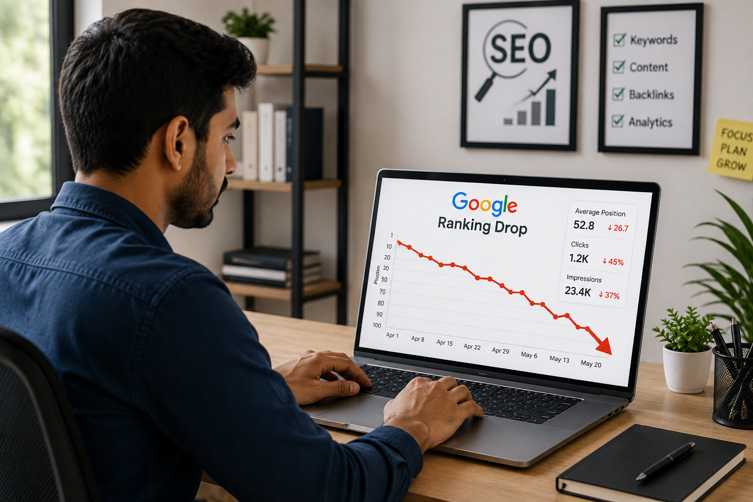 Google Ranking Drop